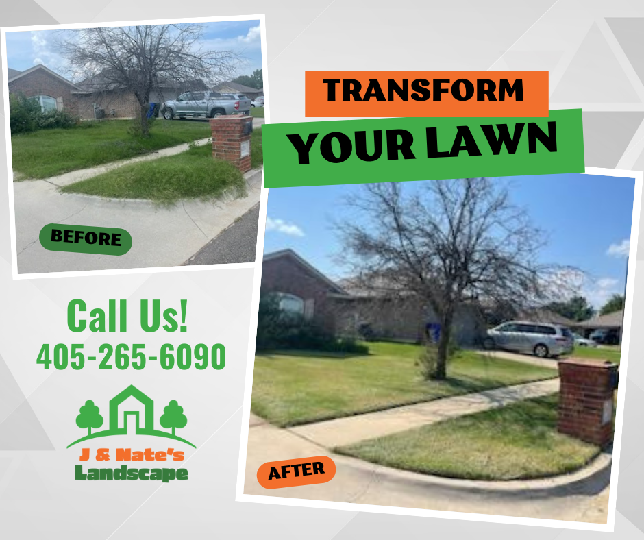 Norman Lawn Care Before and After